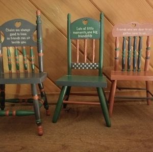 Decorative 10" chairs